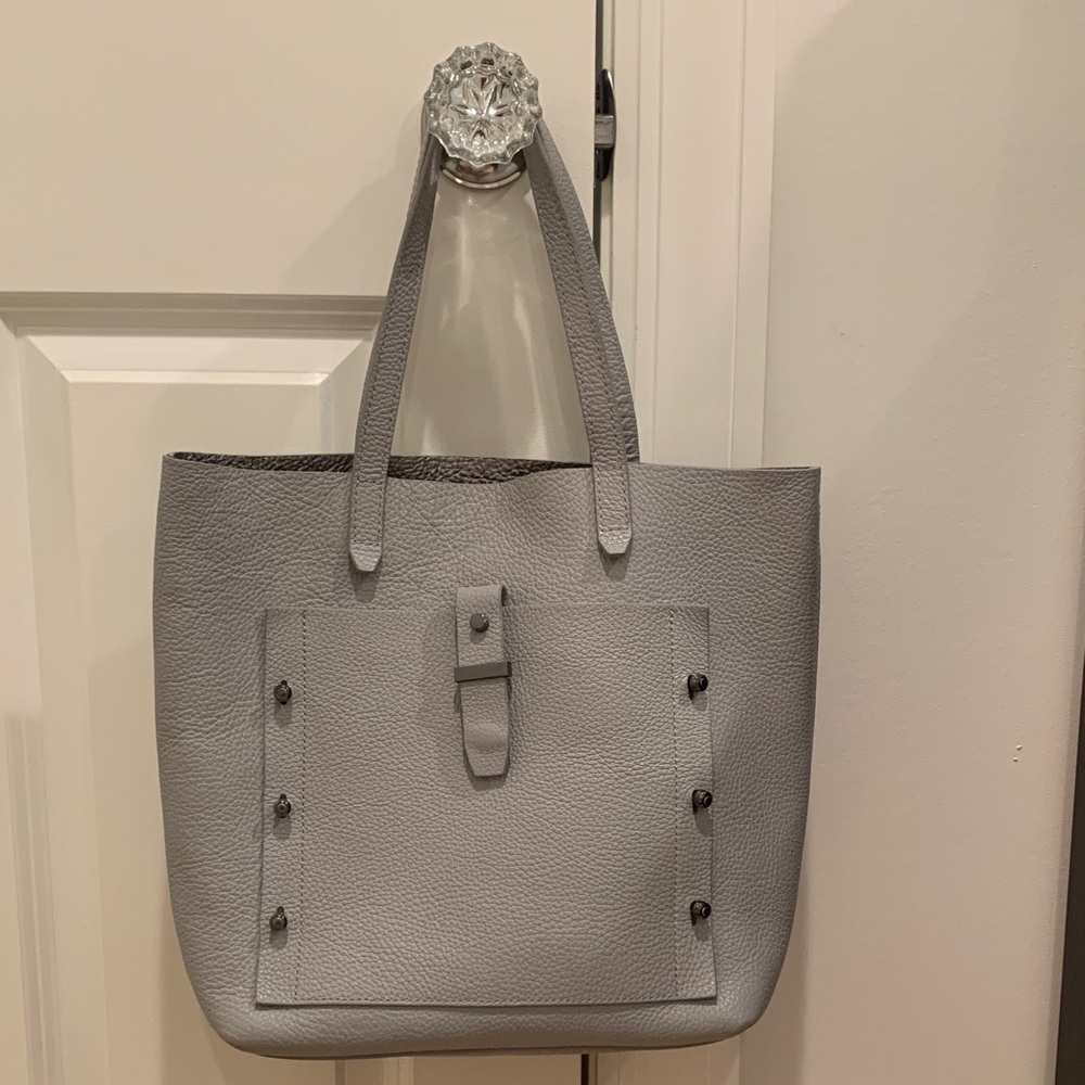 Botkier Light Gray Tote Bag